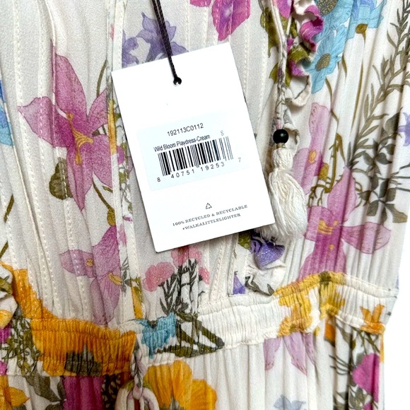 SPELL Wild Bloom Playdress in Cream (Pre-Owned) Size Small Rare - Picture 11 of 11